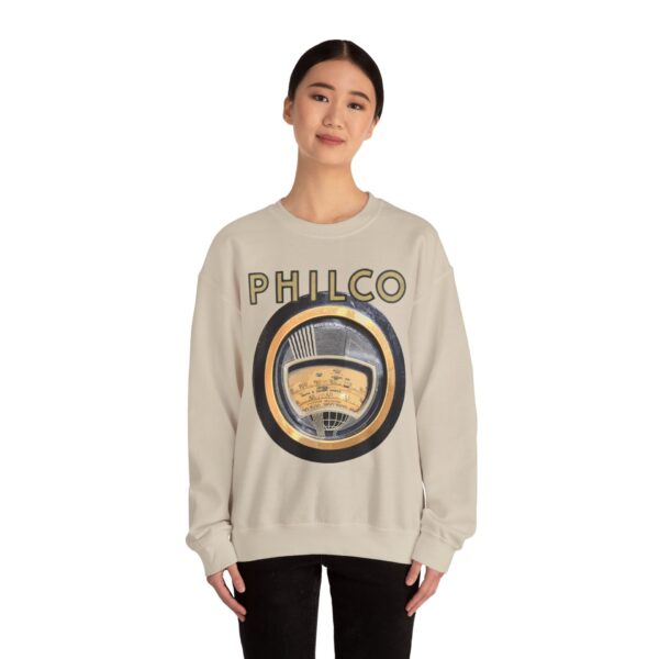 1930's Philco Radio Logo and Dial - Vintage Radio Sweatshirt - Antique Vacuum Tube Enthusiast Gift - Electronics - Technician - Image 16