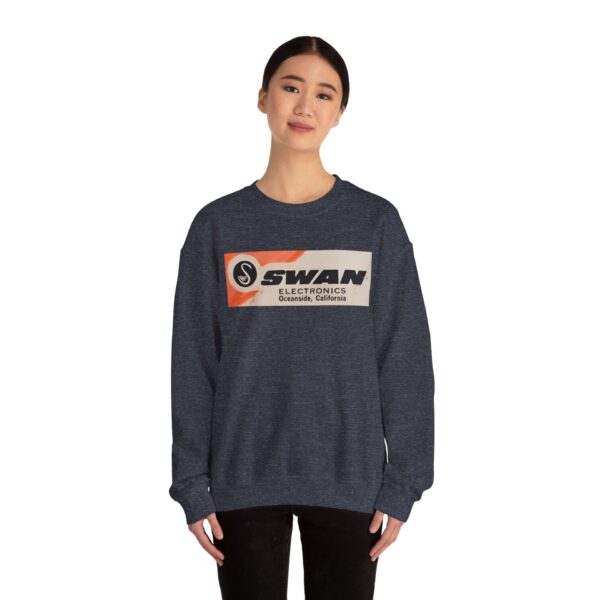 Swan Radio Retro Logo Sweatshirt - Vintage Radio - Antique Vacuum Tube Enthusiast Gift - Electronics - Technician - Gift for him - Image 40