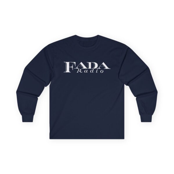 Vintage FADA Antique Radio Logo Long Sleeve Tee - A Tribute to Radio History - Image 27