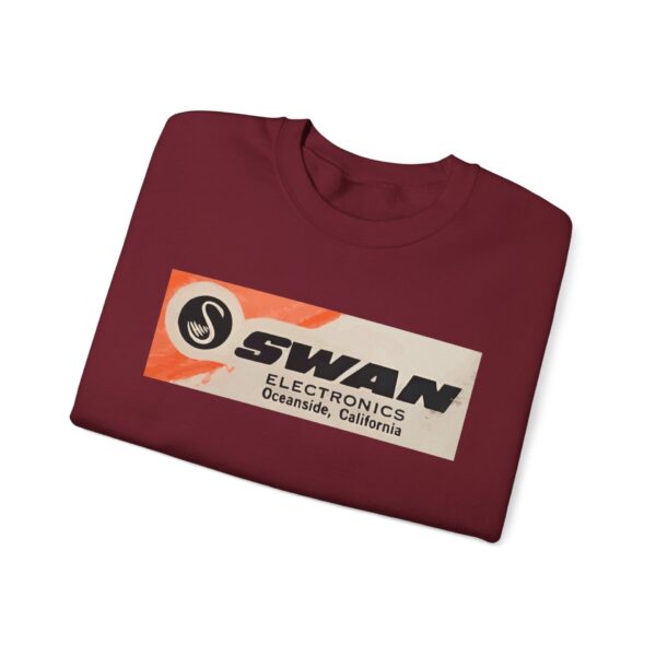 Swan Radio Retro Logo Sweatshirt - Vintage Radio - Antique Vacuum Tube Enthusiast Gift - Electronics - Technician - Gift for him - Image 55