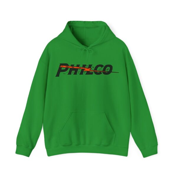Philco Lightning Bolt Antique Radio Logo Hooded Sweatshirt - Image 18