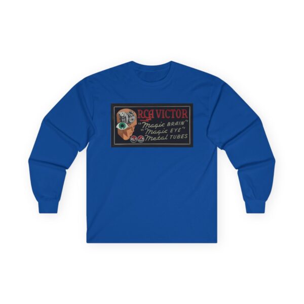 RCA Victor "Magic Brain" 1930's Radio Advertising Long Sleeve Tee - Image 25