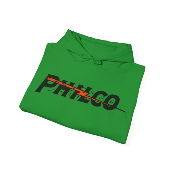 Philco Lightning Bolt Antique Radio Logo Hooded Sweatshirt - Image 21