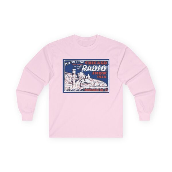 Meet me at the 1924 Chicago Radio Show Long Sleeve Tee - Image 29
