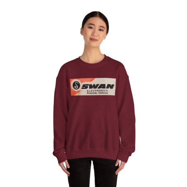 Swan Radio Retro Logo Sweatshirt - Vintage Radio - Antique Vacuum Tube Enthusiast Gift - Electronics - Technician - Gift for him - Image 56