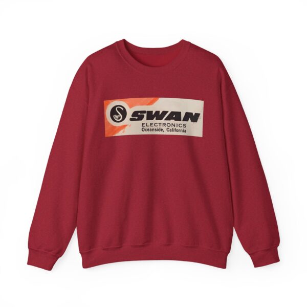 Swan Radio Retro Logo Sweatshirt - Vintage Radio - Antique Vacuum Tube Enthusiast Gift - Electronics - Technician - Gift for him - Image 49