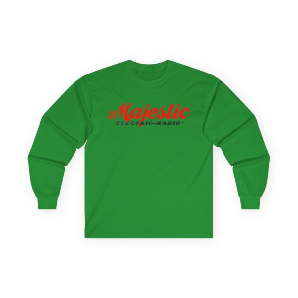 Majestic Electric Radio Retro Antique Logo Long Sleeve Tee - Image 15