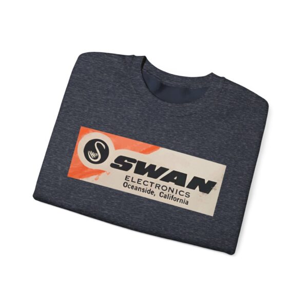 Swan Radio Retro Logo Sweatshirt - Vintage Radio - Antique Vacuum Tube Enthusiast Gift - Electronics - Technician - Gift for him - Image 39