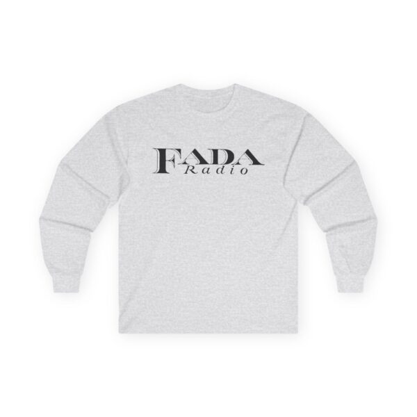 Vintage FADA Antique Radio Logo Long Sleeve Tee - A Tribute to Radio History - Image 5