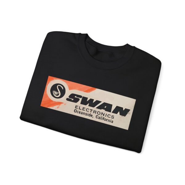 Swan Radio Retro Logo Sweatshirt - Vintage Radio - Antique Vacuum Tube Enthusiast Gift - Electronics - Technician - Gift for him - Image 11