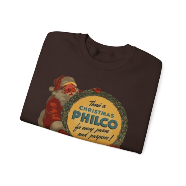 Philco Santa Sweatshirt - Vintage Radio Christmas Xmas - Antique Vacuum Tube Enthusiast Gift - Electronics - Technician - Gift for him - Image 27