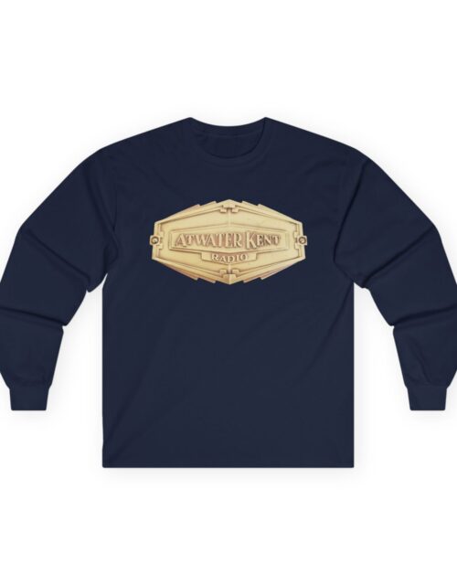 1920's Art Deco Atwater-Kent Radio Company Logo Long Sleeve Tee