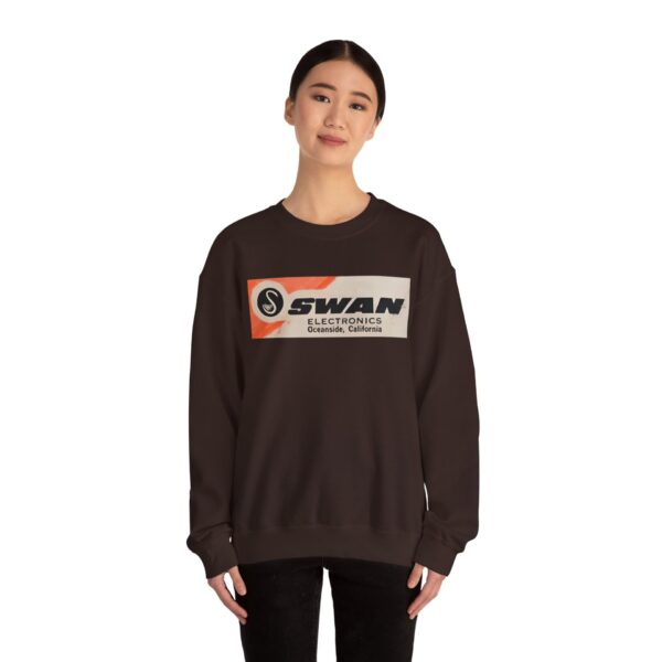 Swan Radio Retro Logo Sweatshirt - Vintage Radio - Antique Vacuum Tube Enthusiast Gift - Electronics - Technician - Gift for him - Image 28