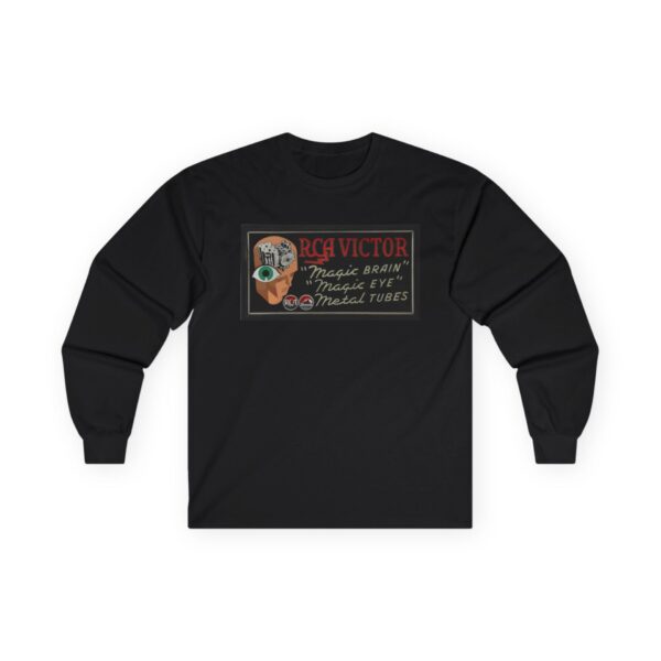 RCA Victor "Magic Brain" 1930's Radio Advertising Long Sleeve Tee - Image 7