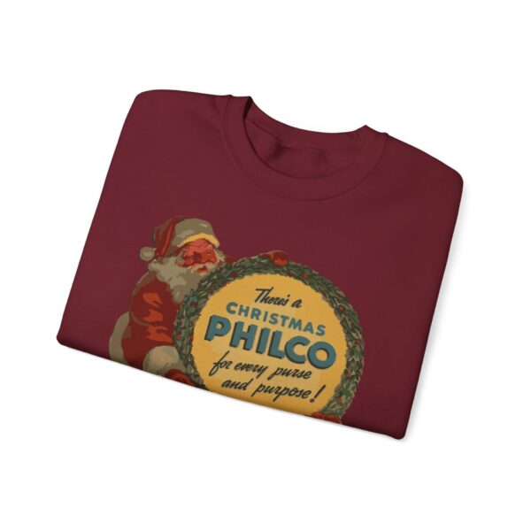 Philco Santa Sweatshirt - Vintage Radio Christmas Xmas - Antique Vacuum Tube Enthusiast Gift - Electronics - Technician - Gift for him - Image 55