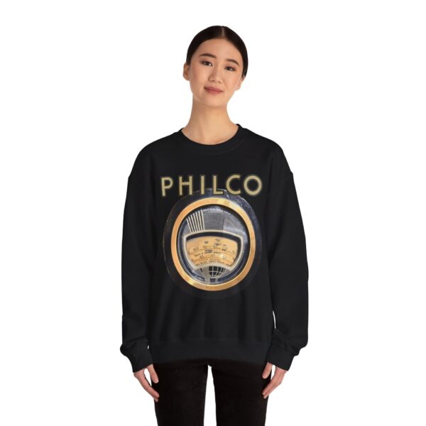 1930's Philco Radio Logo and Dial - Vintage Radio Sweatshirt - Antique Vacuum Tube Enthusiast Gift - Electronics - Technician - Image 12