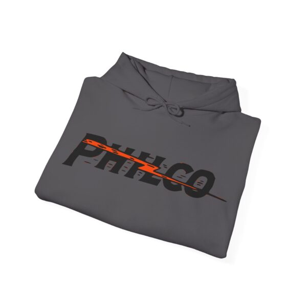 Philco Lightning Bolt Antique Radio Logo Hooded Sweatshirt - Image 33