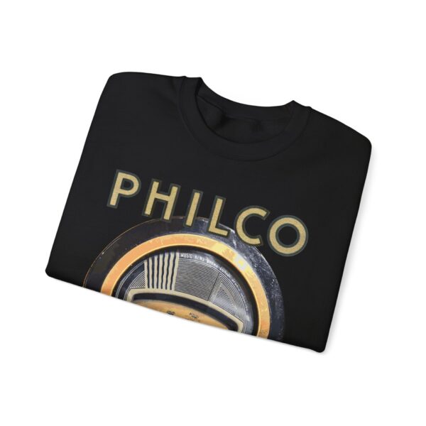 1930's Philco Radio Logo and Dial - Vintage Radio Sweatshirt - Antique Vacuum Tube Enthusiast Gift - Electronics - Technician - Image 11