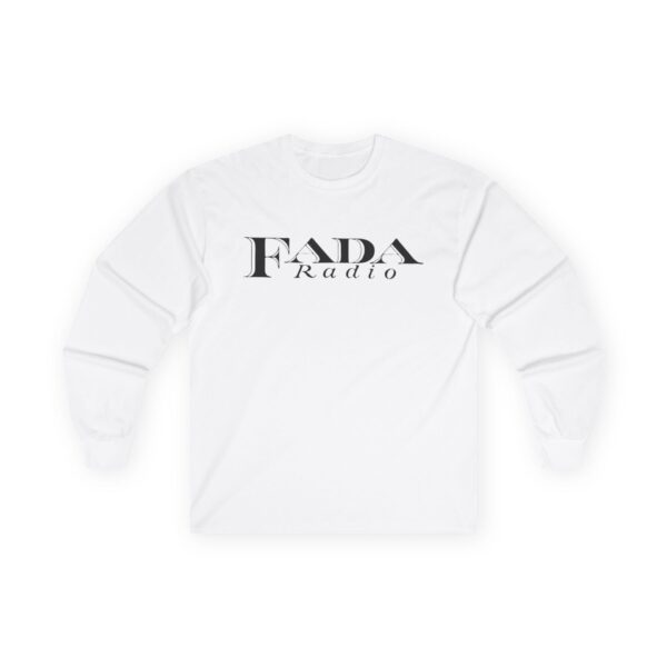 Vintage FADA Antique Radio Logo Long Sleeve Tee - A Tribute to Radio History - Image 3