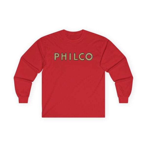 Philco Radio Company Vintage Retro Antique Logo Ultra Cotton Long Sleeve Tee - Image 27