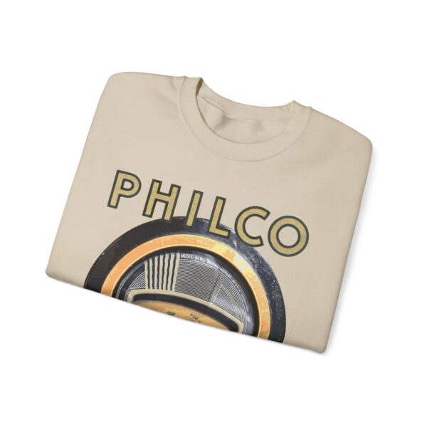 1930's Philco Radio Logo and Dial - Vintage Radio Sweatshirt - Antique Vacuum Tube Enthusiast Gift - Electronics - Technician - Image 15