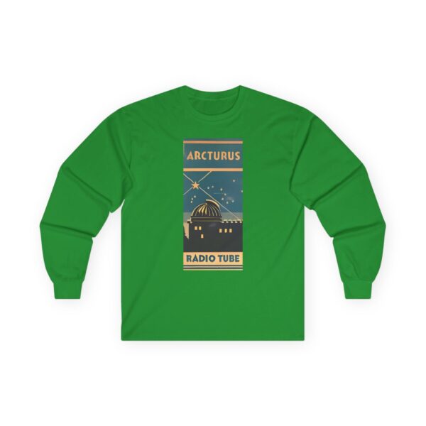 ARCTURUS Radio Tube - Antique Radio Vacuum Tube Box Art Long Sleeve Tee. Vintage Electronics, Big Dipper - Image 17