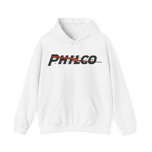 Philco Lightning Bolt Antique Radio Logo Hooded Sweatshirt - Image 6