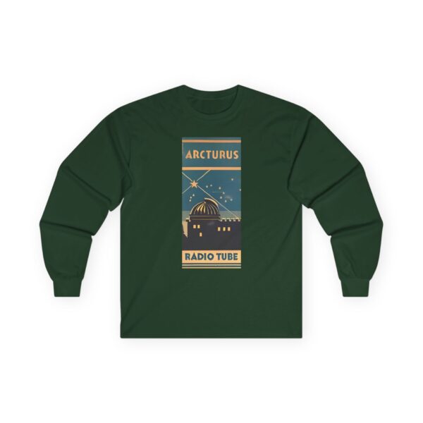 ARCTURUS Radio Tube - Antique Radio Vacuum Tube Box Art Long Sleeve Tee. Vintage Electronics, Big Dipper - Image 15