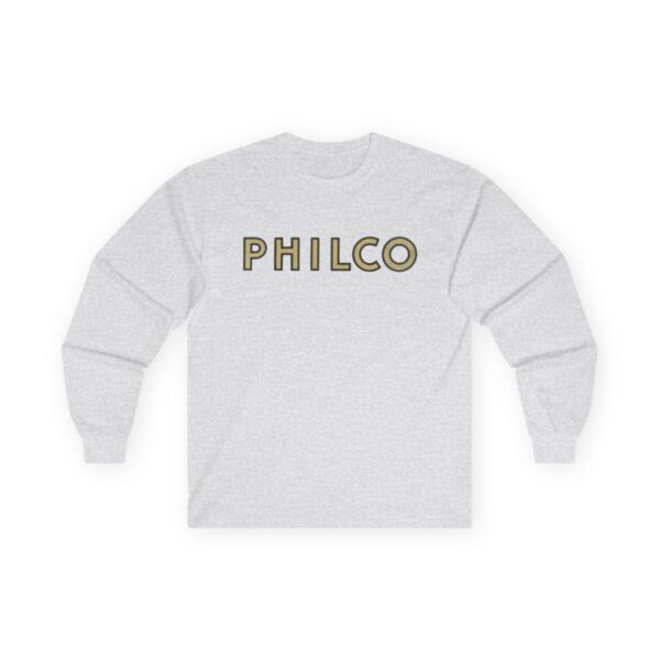 Philco Radio Company Vintage Retro Antique Logo Ultra Cotton Long Sleeve Tee - Image 5