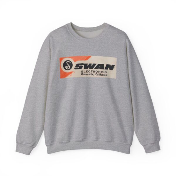 Swan Radio Retro Logo Sweatshirt - Vintage Radio - Antique Vacuum Tube Enthusiast Gift - Electronics - Technician - Gift for him - Image 17