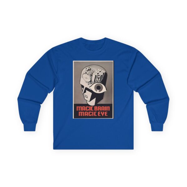 RCA Magic Brain / Magic Eye Antique Radio Graphic Long Sleeve Tee - Image 23