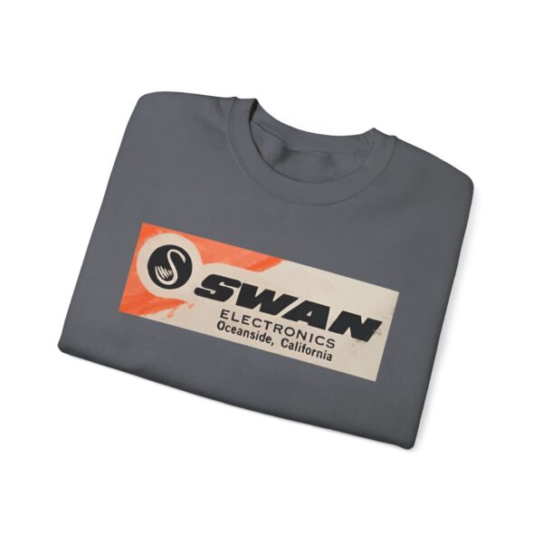 Swan Radio Retro Logo Sweatshirt - Vintage Radio - Antique Vacuum Tube Enthusiast Gift - Electronics - Technician - Gift for him - Image 43