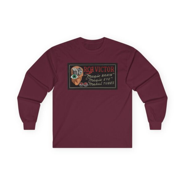 RCA Victor "Magic Brain" 1930's Radio Advertising Long Sleeve Tee - Image 13