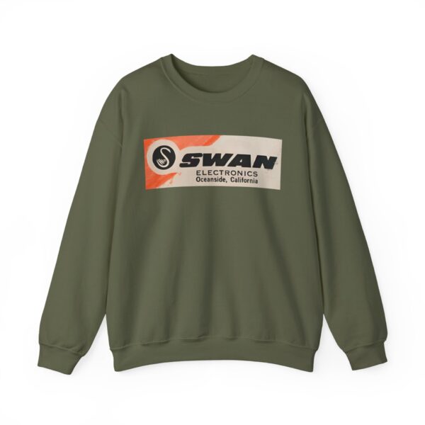 Swan Radio Retro Logo Sweatshirt - Vintage Radio - Antique Vacuum Tube Enthusiast Gift - Electronics - Technician - Gift for him - Image 29