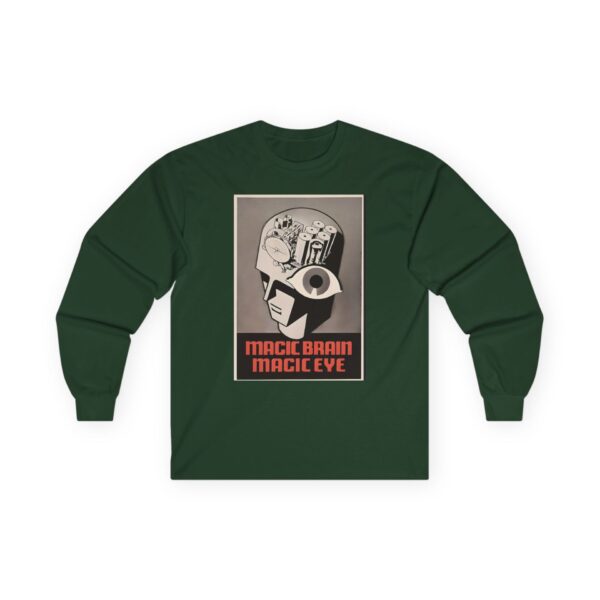 RCA Magic Brain / Magic Eye Antique Radio Graphic Long Sleeve Tee
