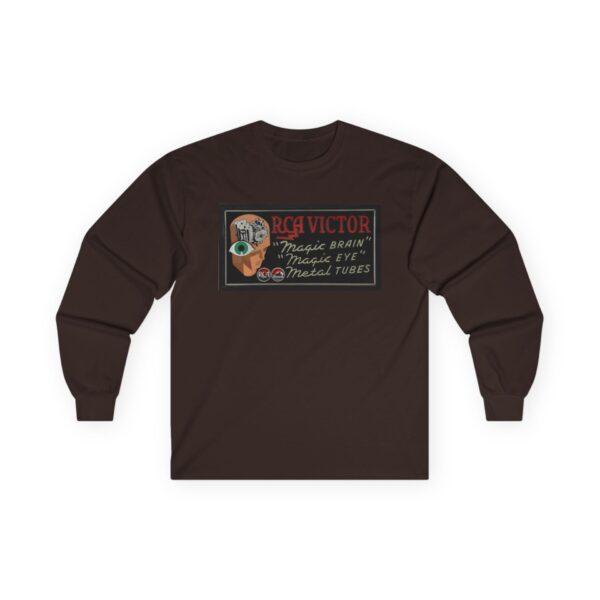 RCA Victor "Magic Brain" 1930's Radio Advertising Long Sleeve Tee - Image 15