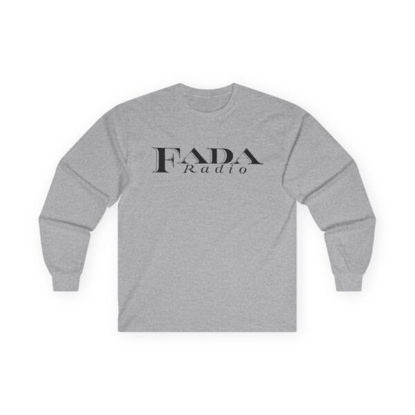 Vintage FADA Antique Radio Logo Long Sleeve Tee - A Tribute to Radio History - Image 9