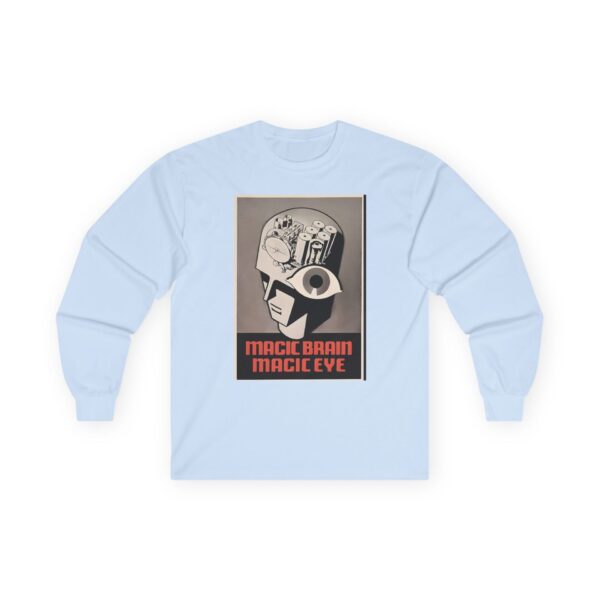 RCA Magic Brain / Magic Eye Antique Radio Graphic Long Sleeve Tee - Image 19