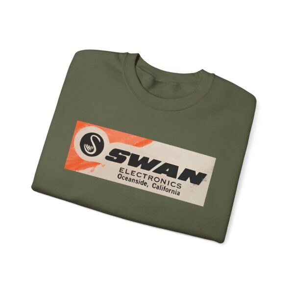 Swan Radio Retro Logo Sweatshirt - Vintage Radio - Antique Vacuum Tube Enthusiast Gift - Electronics - Technician - Gift for him - Image 31