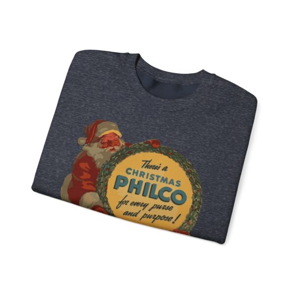 Philco Santa Sweatshirt - Vintage Radio Christmas Xmas - Antique Vacuum Tube Enthusiast Gift - Electronics - Technician - Gift for him - Image 39