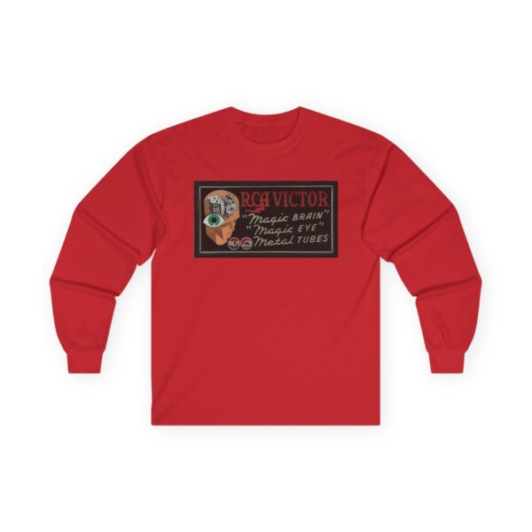 RCA Victor "Magic Brain" 1930's Radio Advertising Long Sleeve Tee - Image 31