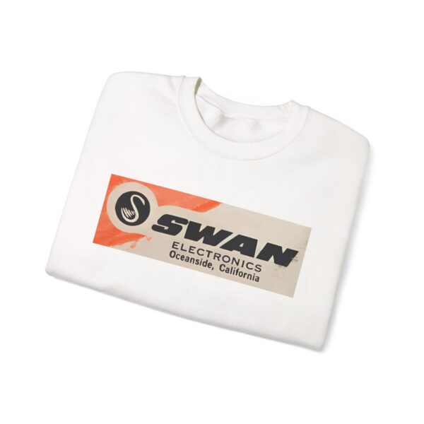 Swan Radio Retro Logo Sweatshirt - Vintage Radio - Antique Vacuum Tube Enthusiast Gift - Electronics - Technician - Gift for him - Image 7
