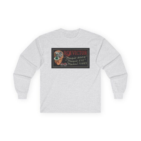 RCA Victor "Magic Brain" 1930's Radio Advertising Long Sleeve Tee - Image 5