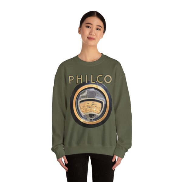 1930's Philco Radio Logo and Dial - Vintage Radio Sweatshirt - Antique Vacuum Tube Enthusiast Gift - Electronics - Technician - Image 28