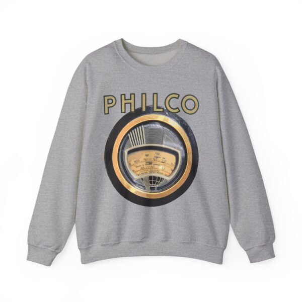 1930's Philco Radio Logo and Dial - Vintage Radio Sweatshirt - Antique Vacuum Tube Enthusiast Gift - Electronics - Technician - Image 17