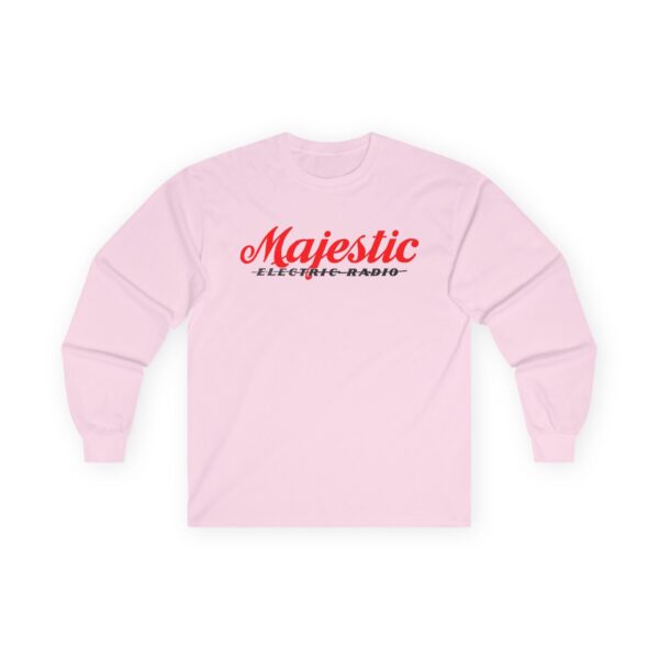 Majestic Electric Radio Retro Antique Logo Long Sleeve Tee - Image 27