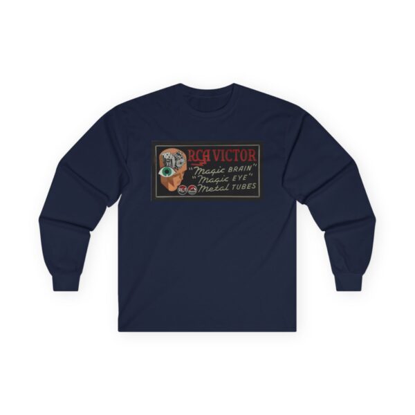 RCA Victor "Magic Brain" 1930's Radio Advertising Long Sleeve Tee