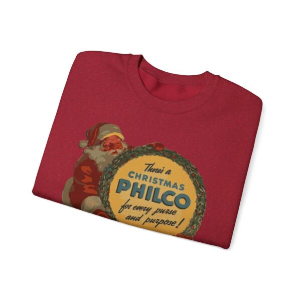 Philco Santa Sweatshirt - Vintage Radio Christmas Xmas - Antique Vacuum Tube Enthusiast Gift - Electronics - Technician - Gift for him - Image 51