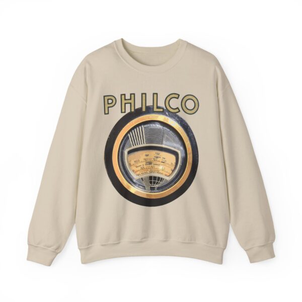 1930's Philco Radio Logo and Dial - Vintage Radio Sweatshirt - Antique Vacuum Tube Enthusiast Gift - Electronics - Technician - Image 13