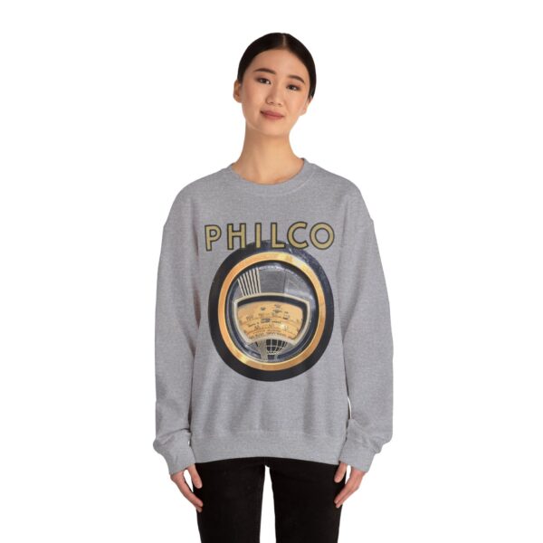 1930's Philco Radio Logo and Dial - Vintage Radio Sweatshirt - Antique Vacuum Tube Enthusiast Gift - Electronics - Technician - Image 20